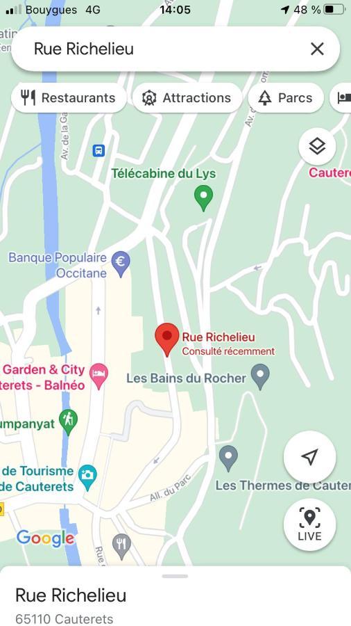 Appart 6 Pers Renove En Plein Coeur De Cauterets Dış mekan fotoğraf